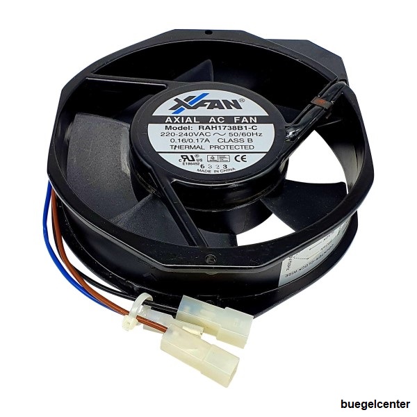 X-Fan Axiallüfter 220-240VAC 30W für dampfabsaugendes Bügelbrett - Absaugung und Gebläse